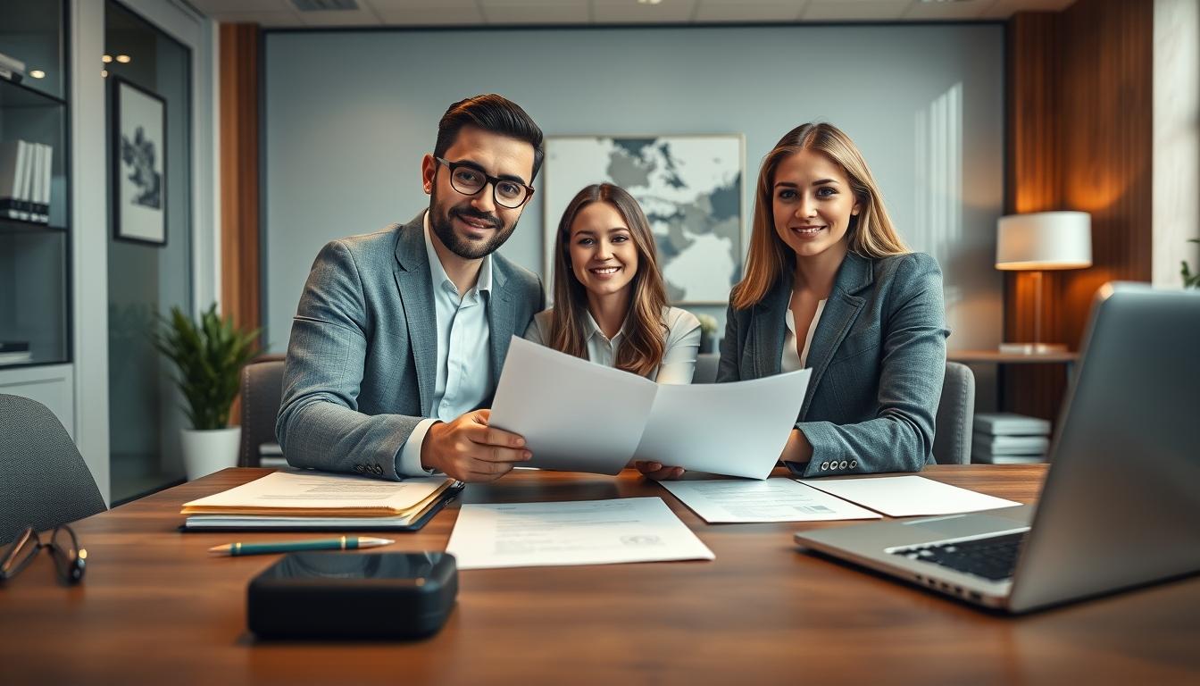 Business contract documents